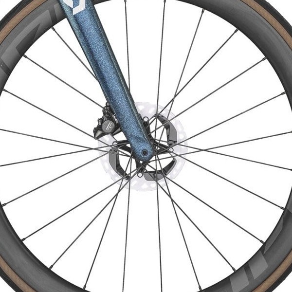 front hub på Scott Addict RC Pro