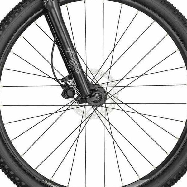 front hub på Scott Aspect 750