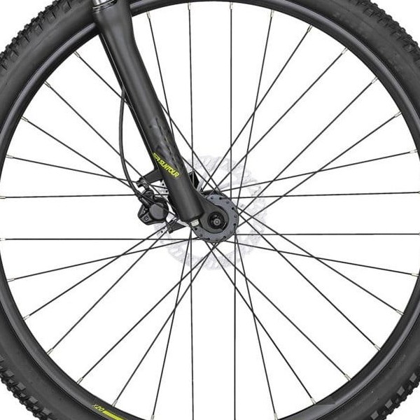 front hub på Scott Aspect 760