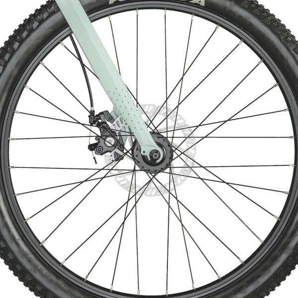 front hub på SCOTT Contessa