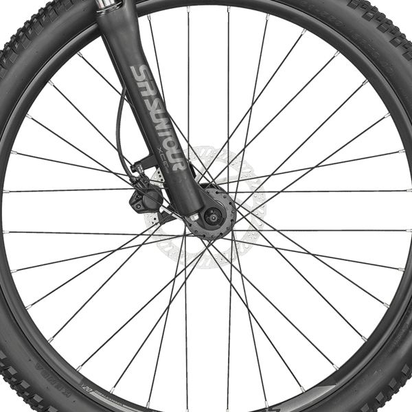front hub på Scott Contessa 26
