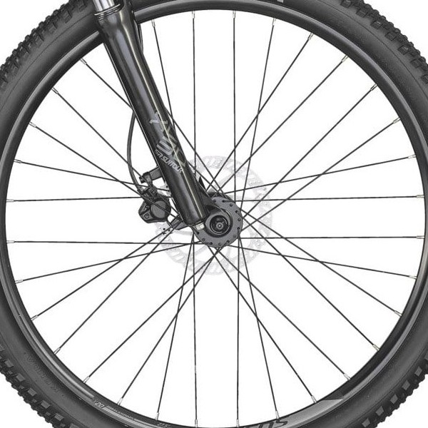 front hub på Scott Contessa Active 40