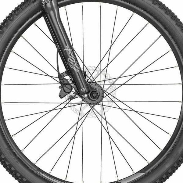 front hub på Scott Contessa Active 50