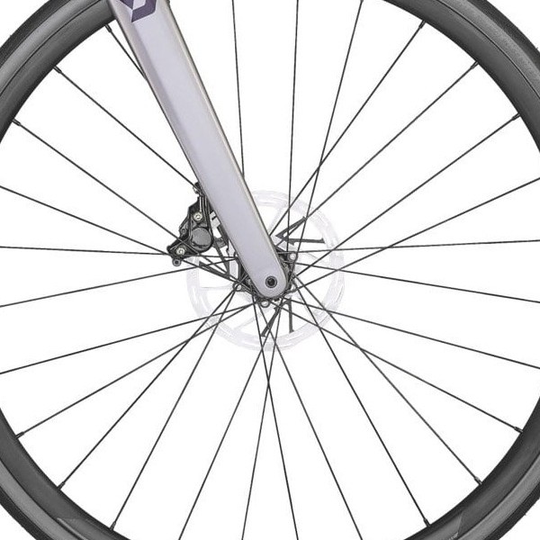front hub på Scott Contessa Addict 15