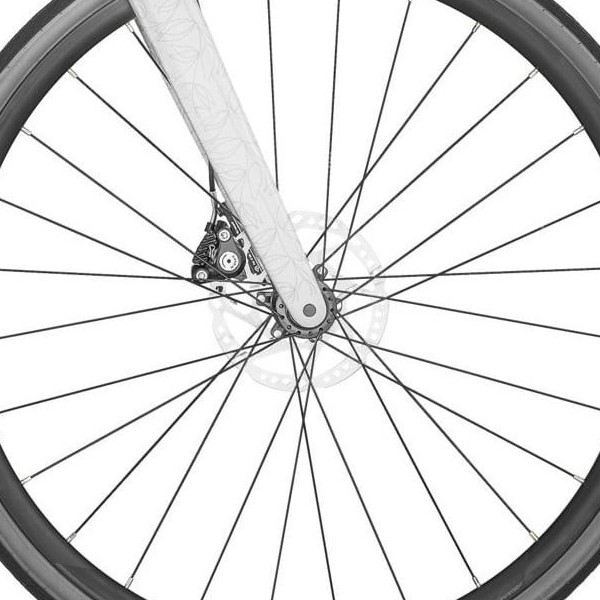 front hub på Scott Contessa Speedster 15