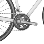 Kranksæt Shimano Tiagra FC-R4700 på Scott Contessa Speedster 15