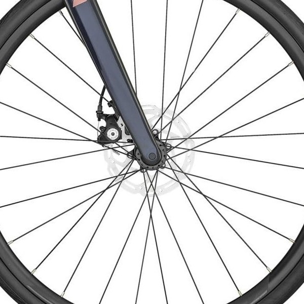 front hub på Scott Contessa Speedster 25