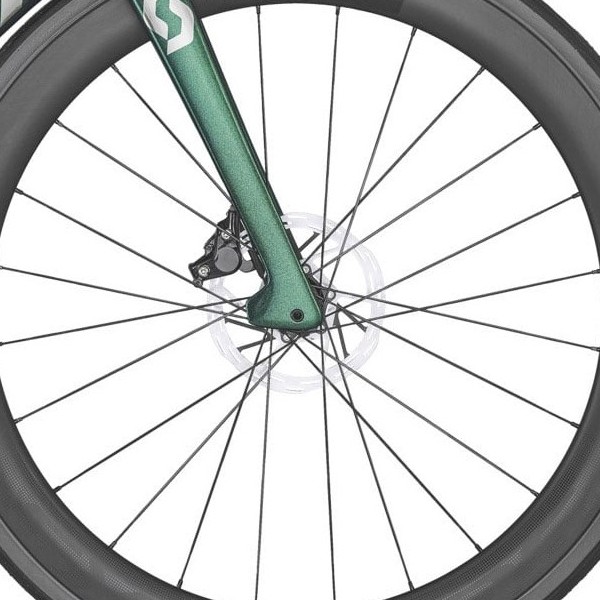 front hub på Scott Foil RC 20