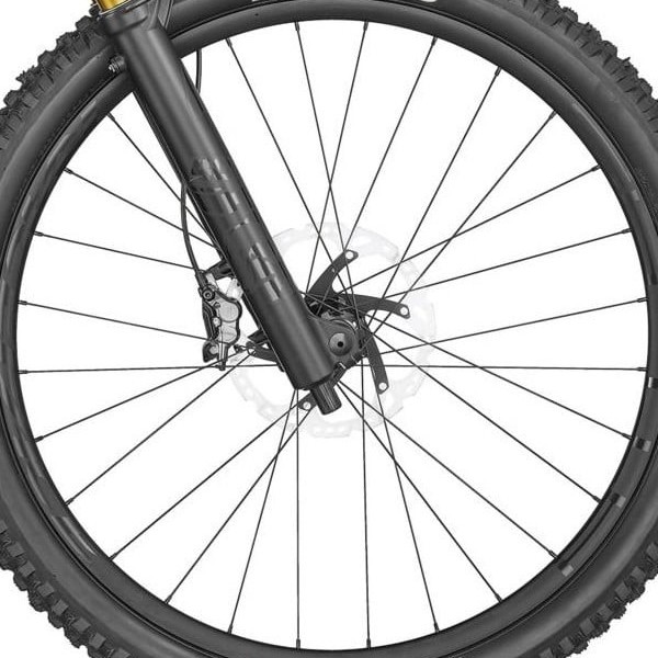 front hub på Scott Gambler 900 Tuned
