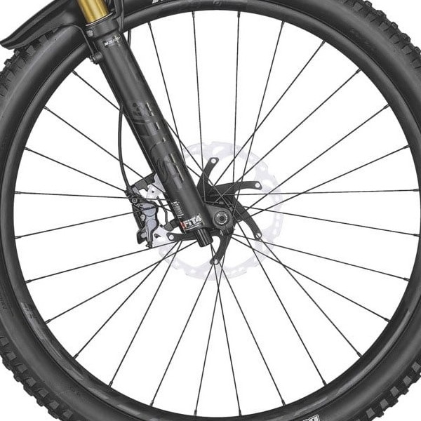 front hub på Scott Genius 900 Tuned AXS
