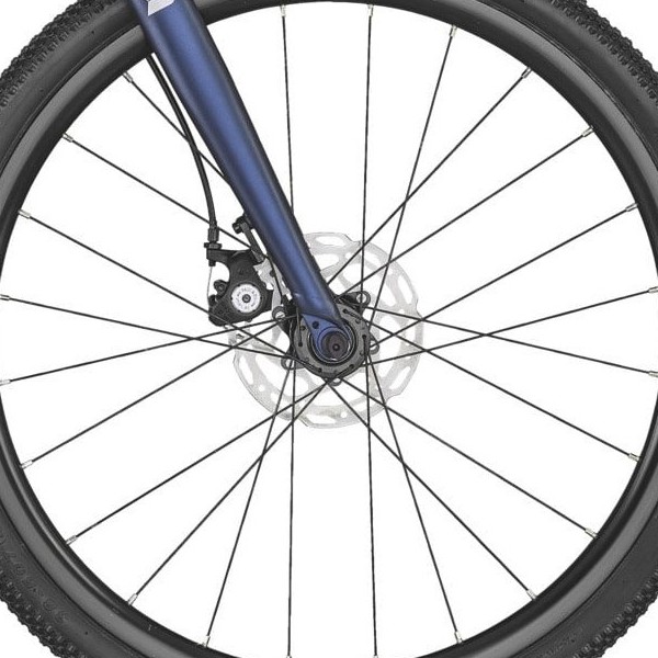 front hub på Scott Gravel 400