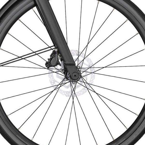 front hub på Scott Metrix 30 EQ