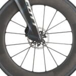 Fornav med Syncros Capital SL Aero 80mm fælg på Scott Plasma RC Ultimate