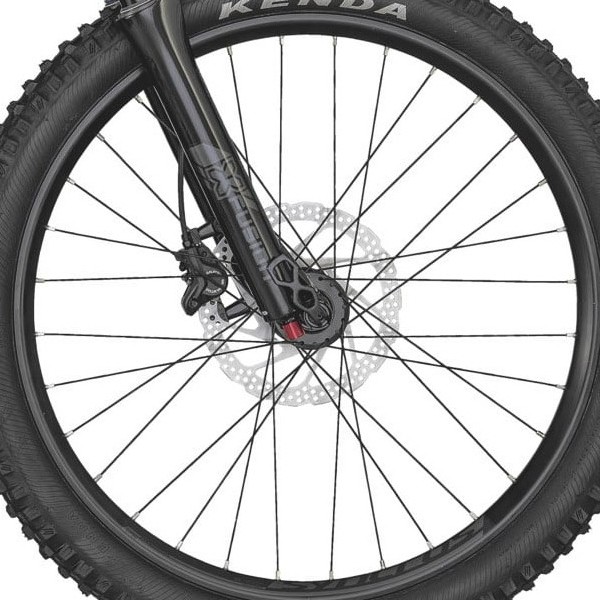 front hub på Scott Ransom 400