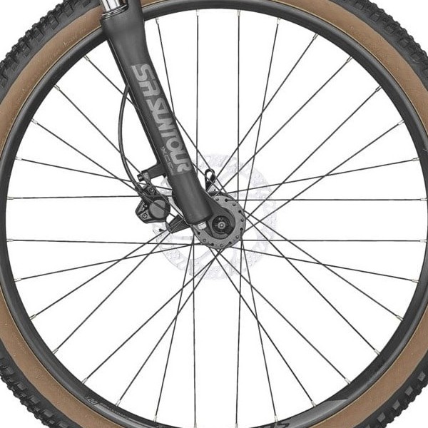 front hub på Scott Roxter