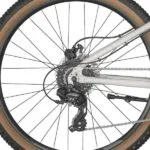 Bagnav med Shimano Tourney RD-TX800 bagskifter på Scott Scale rigid