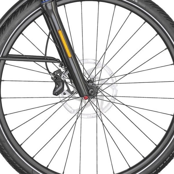 front hub på Scott Silence eRIDE 20 Speed