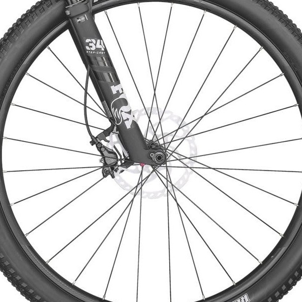front hub på Scott Spark RC Team