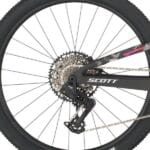 Bagnav med SRAM S1000 Eagle AXS Transmission 12 Speed bagskifter på Scott Spark RC Team