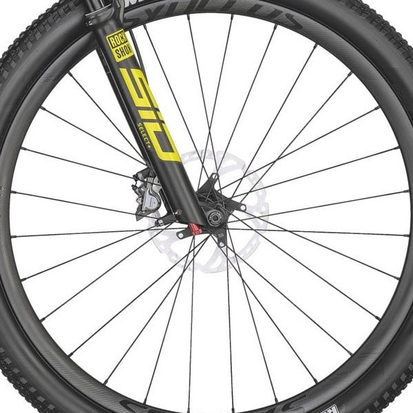 front hub på Scott Spark RC World Cup AXS