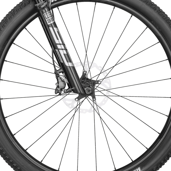 front hub på Scott Spark RC World Cup EVO TR