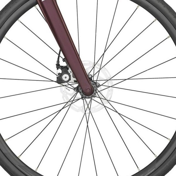 front hub på Scott Speedster 30