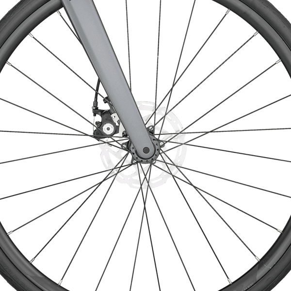 front hub på Scott Speedster 50