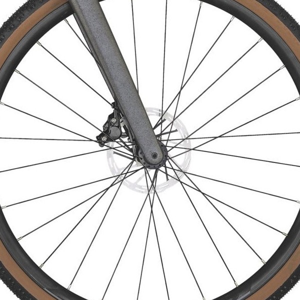 front hub på Scott Speedster Gravel 10