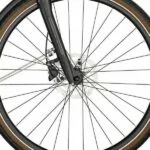 Fornav med Cross X17 Disc 32h fælg på Scott Sub Active eRIDE 20