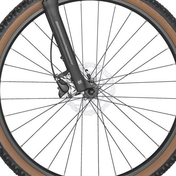 front hub på Scott Sub Cross eRIDE 10