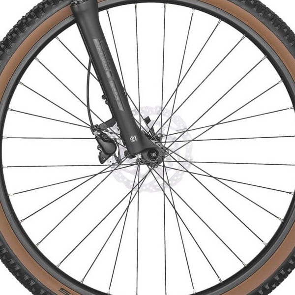 front hub på Scott Sub Cross eRIDE 10