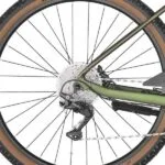 Bagnav med Shimano Deore 10 Speed bagskifter på Scott Sub Cross eRIDE 10
