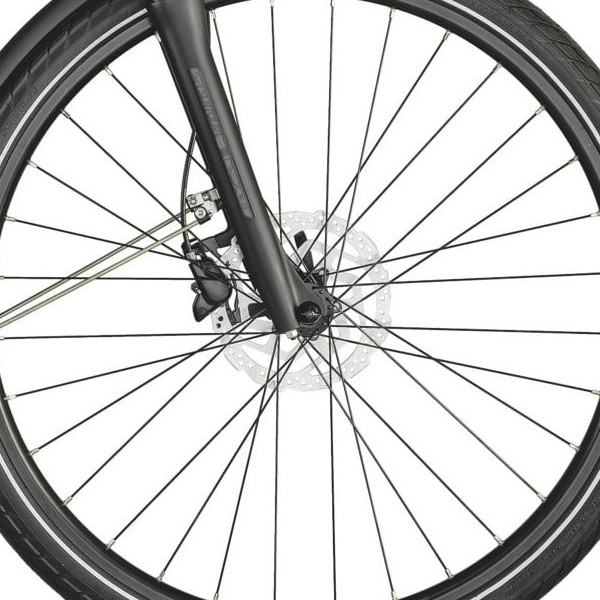 front hub på SCOTT Sub Sport eRIDE 20