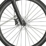 Fornav med Cross X17 Disc 32h fælg på SCOTT Sub Sport eRIDE 20 USX