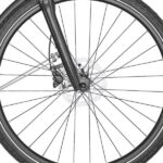 front hub på Scott Sub Tour eRIDE 10