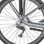 Bagnav med Shimano Deore 10 Speed bagskifter på Scott Sub Tour eRIDE 10