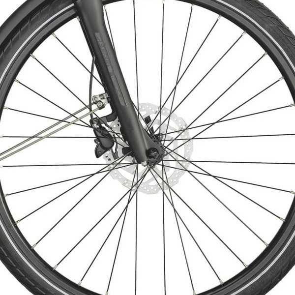 front hub på SCOTT Sub Tour eRIDE 20