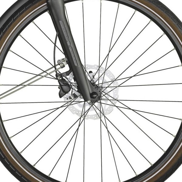 front hub på SCOTT Sub Tour eRIDE 30
