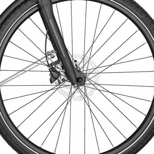 front hub på Scott Sub Tour eRIDE 30