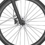 front hub på Scott Sub Tour eRIDE 30