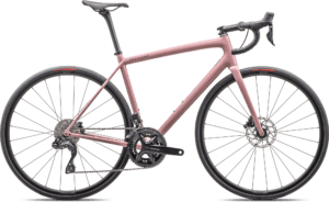 Specialized Aethos Comp – Shimano 105 Di2 2025 – Gloss Dusky Pink / Smoke