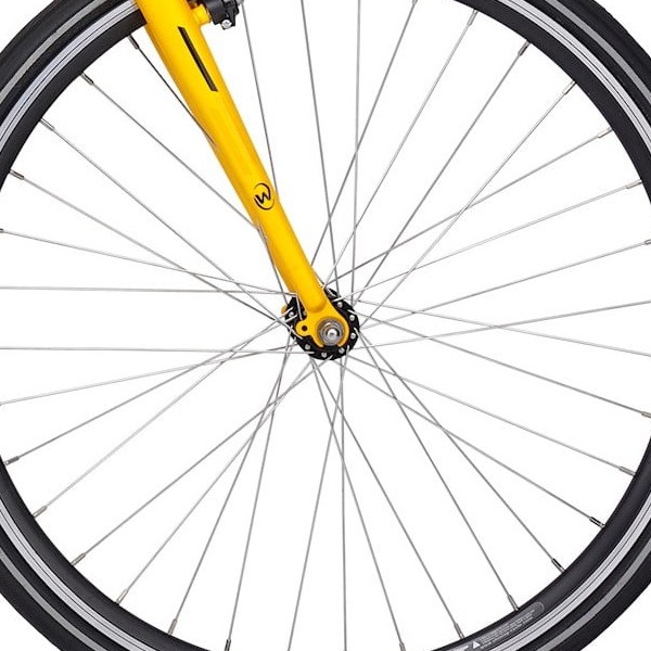 front hub på Winther R1 Sport