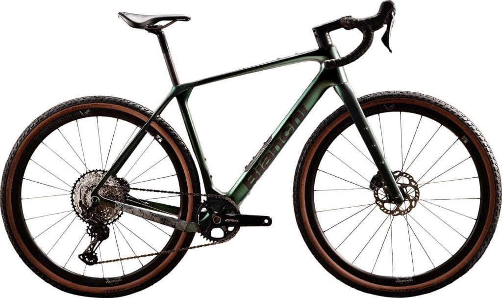 Bianchi Arcadex Pro GRX 820/822 1x12sp 2025 - Grøn