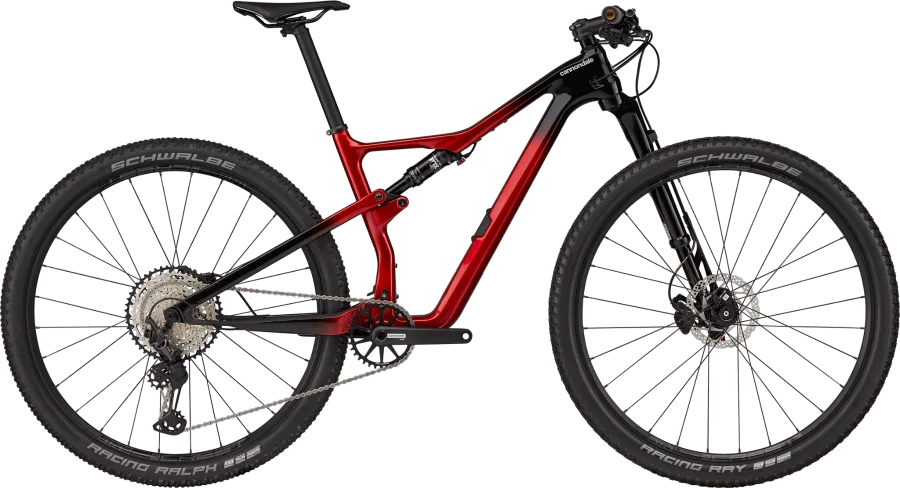 Cannondale Scalpel Carbon 3 - sort/rød