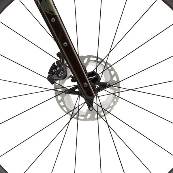front hub på Cannondale Topstone Carbon LTD Di2