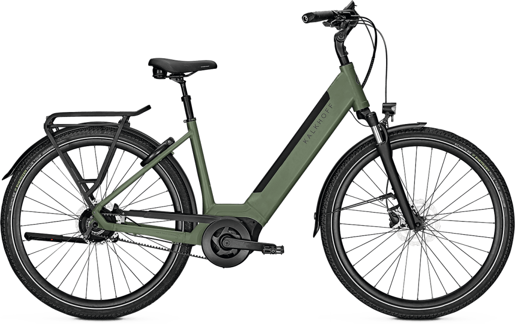 Kalkhoff IMAGE 3.B EXCITE R 625wh Dame - Grøn