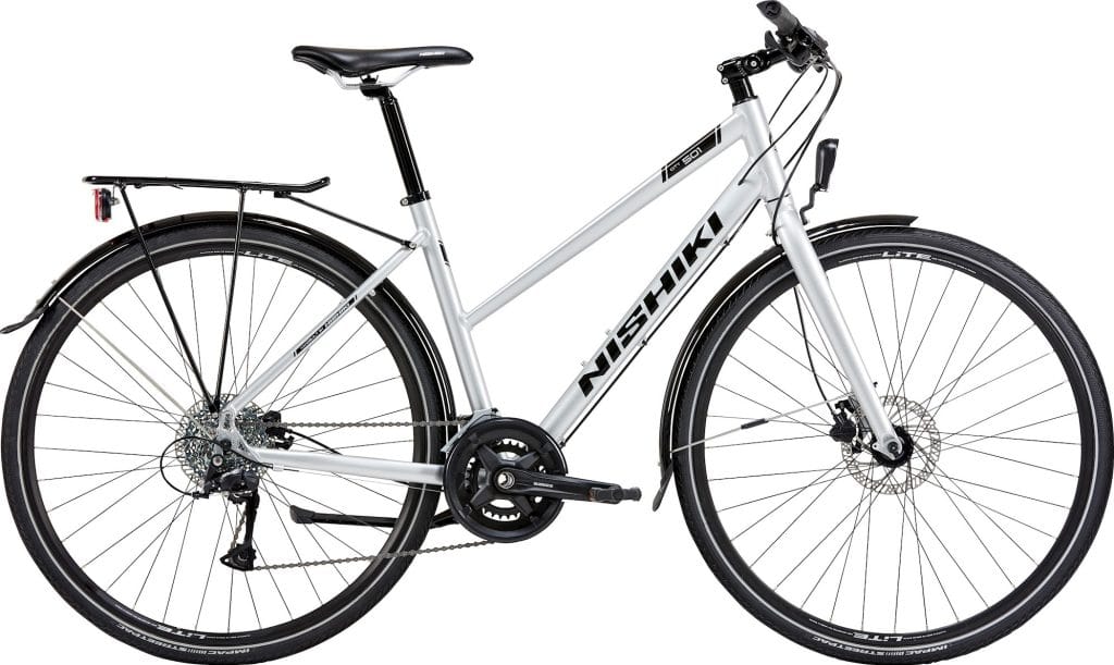 Nishiki City 501 Dame - Sølv
