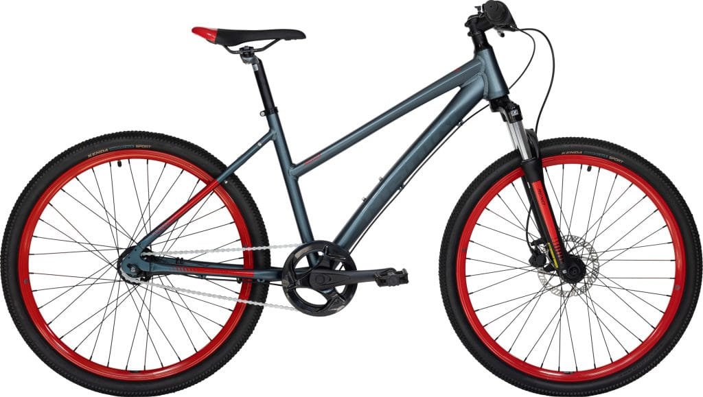Nishiki Reno Dame 7g - Grå