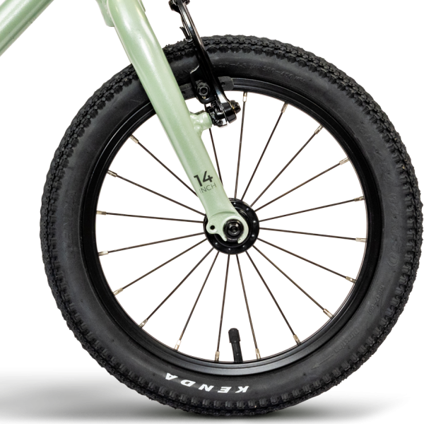 front hub på PUKY LS-PRO 14 Alu