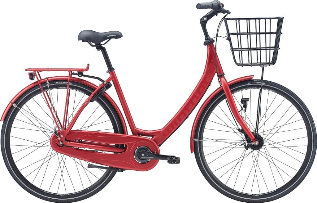 Winther Red 4 Dame 7g - Rød